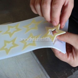 Star Shape Silicone Chocolate Garnishing Mould Cake Decoration Star Shape Silicone Chocolate Garnishing Mould Cake Decoration