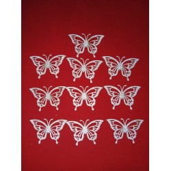 Cake Decor 10 pcs Golden Butterfly Happy Birthday Theme Paper Topper For Cake And Cupcake Cake Decor 10 pcs Golden Butterfly Happy Birthday Theme Paper Topper For Cake And Cupcake