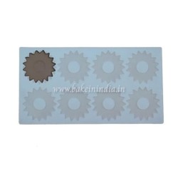 Silicon Garnishing Transfer Sheet Mould Sun Flower Shape Silicon Garnishing Transfer Sheet Mould Sun Flower Shape