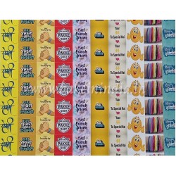 Colorful Celebration Friendship Day Stickers - Set of 216 on 1 Sticker Sheets