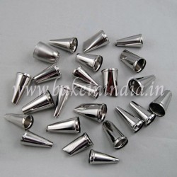 Stainless Steel 24 Nozzle Piping Set for Cake Decoration and Icing - Heavy Nozzle Stainless Steel 24 Nozzle Piping Set for Cake Decoration and Icing - Heavy Nozzle