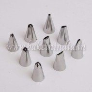 9 Pcs Icing Piping Nozzles Set Cake Sugar Craft Decorating Nozzle Tool Set (Set of 9)