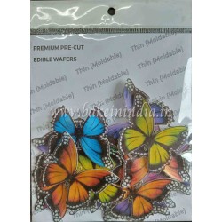 Tastycrafts Pre-Cut Wafer Paper | Stick-on Cake decor (colorful Butterfly) Tastycrafts Pre-Cut Wafer Paper | Stick-on Cake decor (colorful Butterfly)
