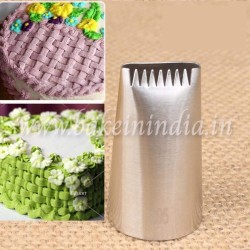 Stainless Steel Basket Weaves Icing Piping Nozzle Cake Decorating Tips Stainless Steel Basket Weaves Icing Piping Nozzle Cake Decorating Tips