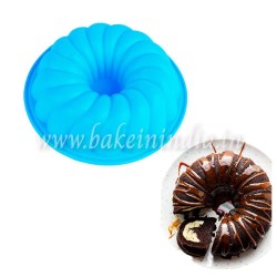 Fine Decor Silicone Bundt Cake Pan – Nonstick Round Fluted Cake Mold 5 Inch – Tube Cake Pan Silicone Baking Mould Fine Decor Silicone Bundt Cake Pan – Nonstick Round Fluted Cake Mold 5 Inch – Tube Cake Pan Silicone Baking Mould
