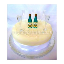 Champagne Bottle Shape Wax Candles for Birthday Parties Champagne Bottle Shape Wax Candles for Birthday Parties