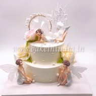 Fairy Angel Girl Cake Topper Set – Set of 3