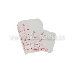 4 Pcs Flexible Smoothner Fondant Mousse Cream Spatula Edge Smoother 4 Pcs Flexible Smoothner Fondant Mousse Cream Spatula Edge Smoother