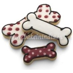 Dog Bone Shape Fondant Cutter (Set Of 4) Dog Bone Shape Fondant Cutter (Set Of 4)