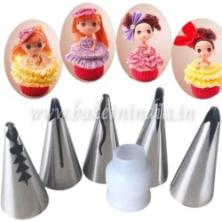 Frill Nozzle For Decorating Cakes Set Of 6 Frill Nozzle For Decorating Cakes Set Of 6