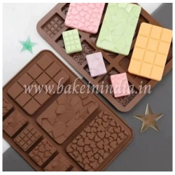 Mix Bar Chocolate Silicone Mould Mix Bar Chocolate Silicone Mould