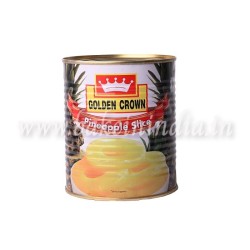 Golden Crown Pineapple Slices Regular (840g , Pack of 1 ) Golden Crown Pineapple Slices Regular (840g , Pack of 1 )