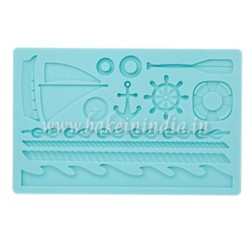 Boat Pirates Fondant Mould For Muffin Cakes Boat Pirates Fondant Mould For Muffin Cakes