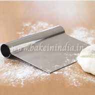 Stainless Steel Pizza Dough Scraper Cutter Baking Pastry Fondant Cake Decoration Tools