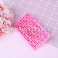 Brick Wall Impression Emboss Mat Cutter Fondant Cake Decorating