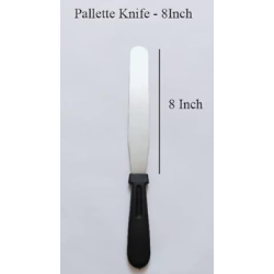 Palette Knife | Steel Icing Spatula | Cake Knife | Cream Icing Frosting Spatula | Baking Kitchen Pastry Cake Decoration Tool. (8 INCH, Straight)  Palette Knife | Steel Icing Spatula | Cake Knife | Cream Icing Frosting Spatula | Baking Kitchen Pastry Cake Decoration Tool. (8 INCH, Straight)