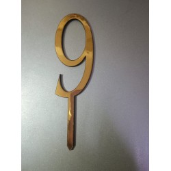 Number 9 Cake Topper For Birthday And Anniversary Number 9 Cake Topper For Birthday And Anniversary