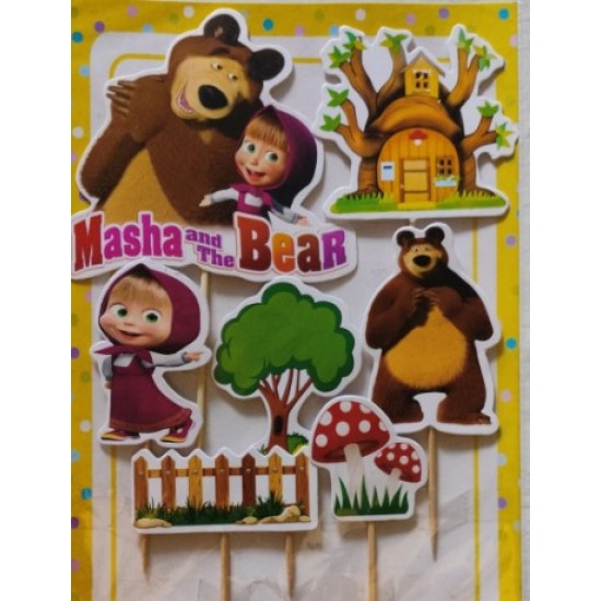Masha & Bear Theme Topper Masha & Bear Theme Topper