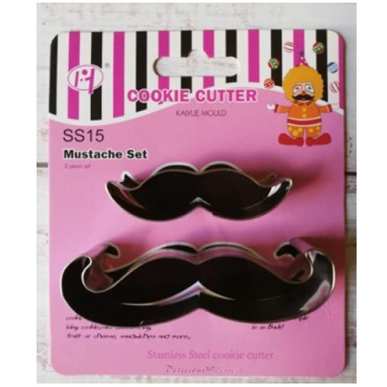 Mustache Cookie Cutters Mustache Cookie Cutters