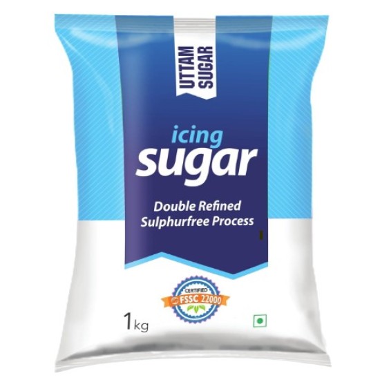 UTTAM SUGAR Icing Sugar - 1kg UTTAM SUGAR Icing Sugar - 1kg