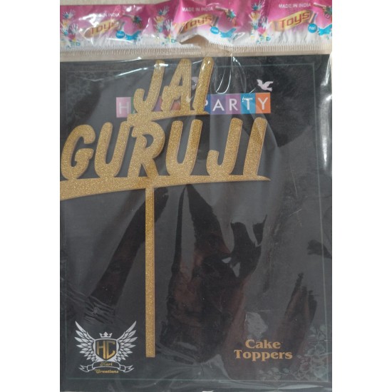 JAI GURU JI CAKE TOPPER