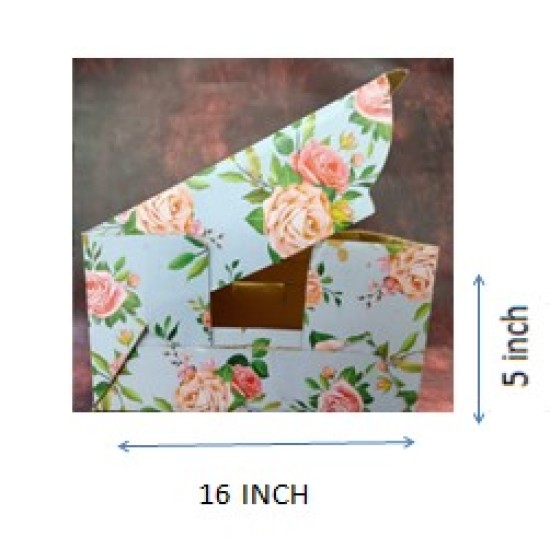 CORRUGATED CAKE BOX 16*16*5 CORRUGATED CAKE BOX 16*16*5