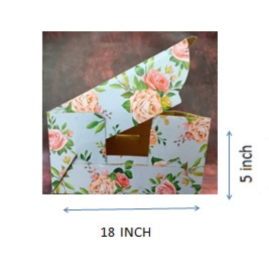 CORRUGATED CAKE BOX 18*18*5 CORRUGATED CAKE BOX 18*18*5