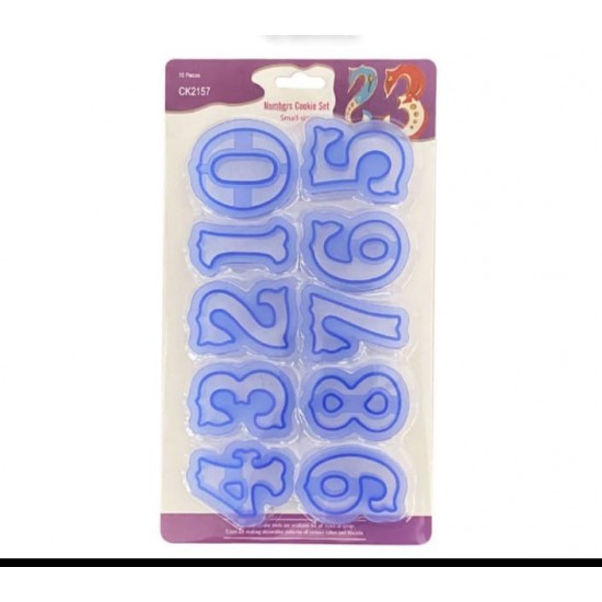 Big Number Fondant Cake Biscuit Baking Mould Cookie Cutters Big Number Fondant Cake Biscuit Baking Mould Cookie Cutters