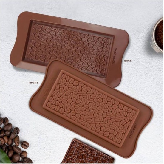 Silicon coffee bean bar mould