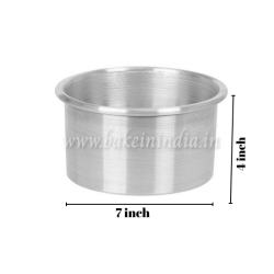 Round Aluminum Cake Mould Thali 7 inch x 4 inch Round Aluminum Cake Mould Thali 7 inch x 4 inch
