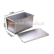 Bread Mould/Tin Box with Cover for Baking- Small(7 inch)