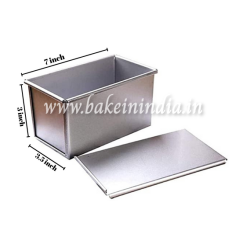 Bread Mould/Tin Box with Cover for Baking- Small(7 inch)