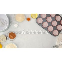 Fancy Color Muffin Paper Liners (Single/Assorted Color/Prints) – 10 cm, (Pack of 100)