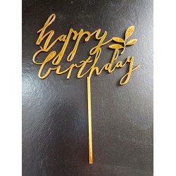 Cake Decor  Happy Birthday  Topper For Cake  Cake Decor  Happy Birthday  Topper For Cake