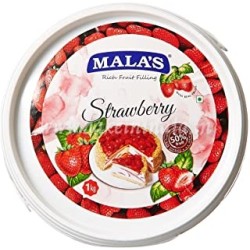 Mala's Strawberry Fillings - 1kg Bucket Mala's Strawberry Fillings - 1kg Bucket