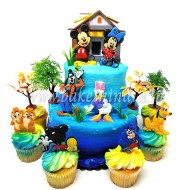 Mickey Mouse And Friends Toys for Cake Toppers Children Gift set of 6