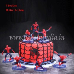 Ultimate Spider Men’s Cake Topper Superhero 7 Figure Set Birthday Party Ultimate Spider Men’s Cake Topper Superhero 7 Figure Set Birthday Party