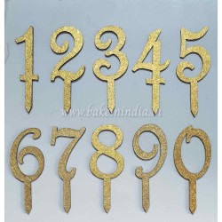 Number Cake Toppers Pack Of 10 Number Cake Toppers Pack Of 10