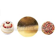 Cake Base 10 Inch (10 Pieces In 1 pack) Round. Golden Colour.