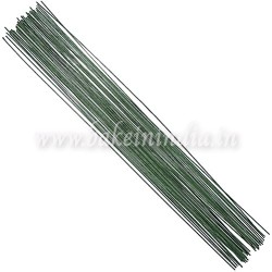 Flower Making Wire Dark Green Pack of 1-100 Wires 20g 31cm length Flower Making Wire Dark Green Pack of 1-100 Wires 20g 31cm length