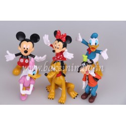 Mickey Mouse And Friends Toys for Cake Toppers Children Gift set of 6 Mickey Mouse And Friends Toys for Cake Toppers Children Gift set of 6