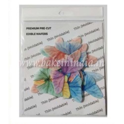 Tastycrafts Pre-Cut Wafer Paper | Stick-on Cake decor | Pastel Butterfly | Small – 20 Pcs (Pack of 1) Tastycrafts Pre-Cut Wafer Paper | Stick-on Cake decor | Pastel Butterfly | Small – 20 Pcs (Pack of 1)