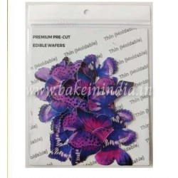 Tastycrafts Pre-Cut Wafer Paper | Stick-on Cake decor (Large Purple Butterfly) Tastycrafts Pre-Cut Wafer Paper | Stick-on Cake decor (Large Purple Butterfly)