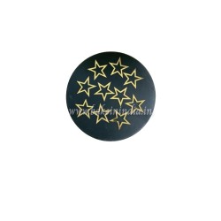 Cake Decor 10 pcs Golden Star Happy Birthday Theme Paper Topper For Cake And Cupcake