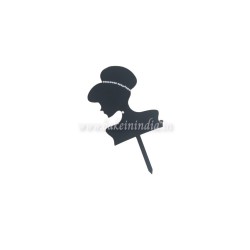 Girl Face cake Topper Girl Face cake Topper