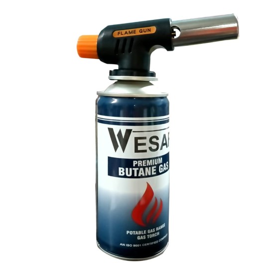 Automatic Camping Gas Torch Blowtorch Welding Flame Gun Food Gun Butane Gun Torch || Gas || Portable Gas