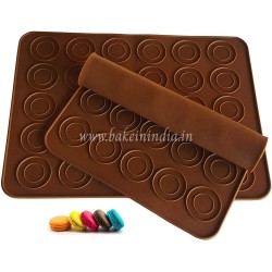 30-Capacity Macarons Baking Mat / Silicon Mat 30-Capacity Macarons Baking Mat / Silicon Mat