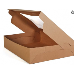 BROWNIE BOX (SIZE,9X6X2) FOR 6 Brownies 