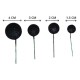 Party Decorz Multicolour Glitter Faux Ball Cake Topper Set Of 20 Pcs,5pcs 4 CM Faux Ball,5pcs 2 CM Faux Ball,5pcs 3 CM Faux Ball,5pcs 1.5 CM Birthday Cake Decoration- (Glitter Black) Party Decorz Multicolour Glitter Faux Ball Cake Topper Set Of 20 Pcs,5pcs 4 CM Faux Ball,5pcs 2 CM Faux Ball,5pcs 3 CM Faux Ball,5pcs 1.5 CM Birthday Cake Decoration- (Glitter Black)