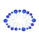 Party Decorz Multicolour Glitter Faux Ball Cake Topper Set Of 20 Pcs,5pcs 4 CM Faux Ball,5pcs 2 CM Faux Ball,5pcs 3 CM Faux Ball,5pcs 1.5 CM Birthday Cake Decoration- (Glitter Blue) Party Decorz Multicolour Glitter Faux Ball Cake Topper Set Of 20 Pcs,5pcs 4 CM Faux Ball,5pcs 2 CM Faux Ball,5pcs 3 CM Faux Ball,5pcs 1.5 CM Birthday Cake Decoration- (Glitter Blue)